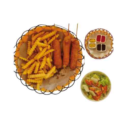 Corndog + Chips