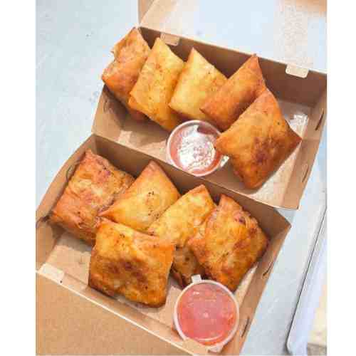 DIM SUM FRY MELTED CHEESE 5 PCS + SAUS 2