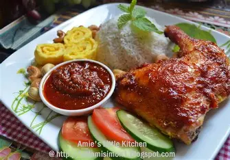 NASI AYAM PANGGANG MADU
