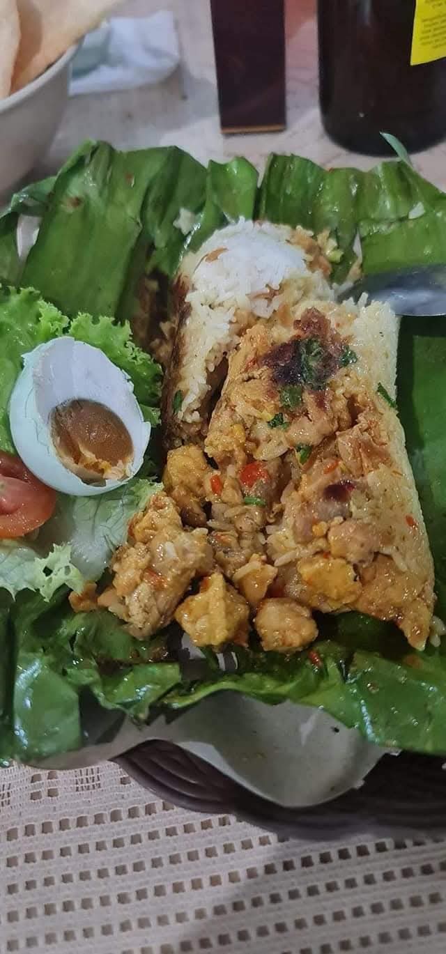 NASI BAKAR ISI AYAM