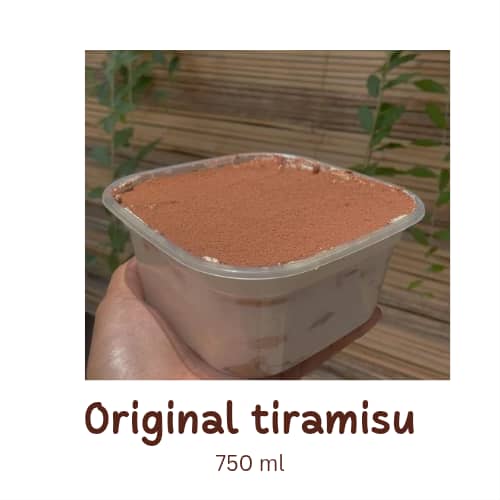 Original tiramisu (750 ml)