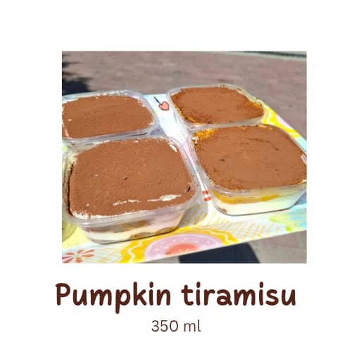 Pumpkin tiramisu (350 ml)