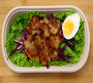 SAMGYEOPSAL SALAD (GRILLED PORK BELLY)