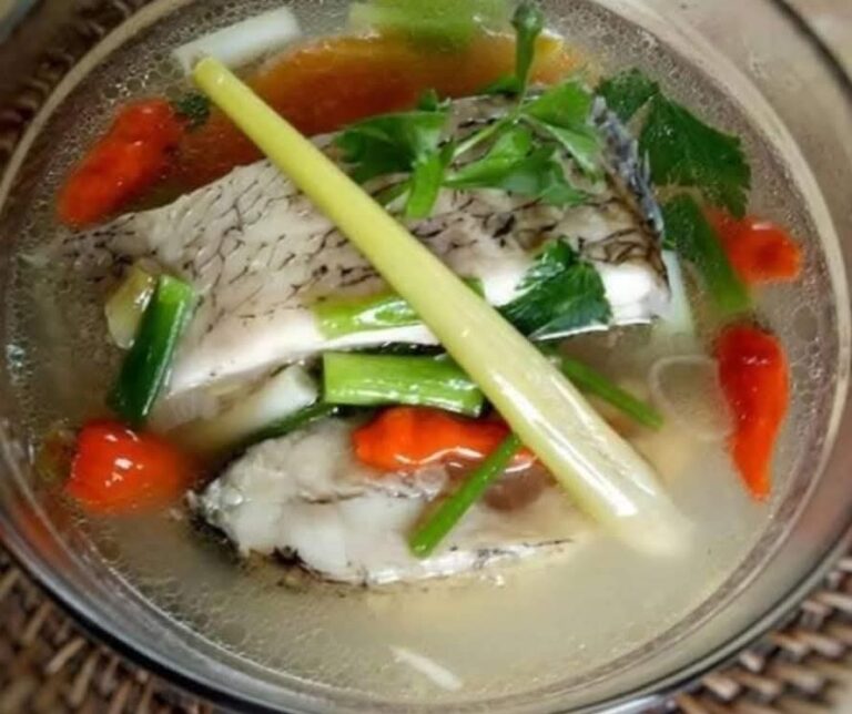 SOUP IKAN + NASI