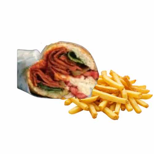 Bandari Wrap + Fries