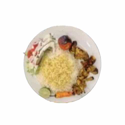 Jojeh Kebab With Rice