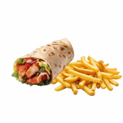 Jojeh Kebab Wrap + Fries