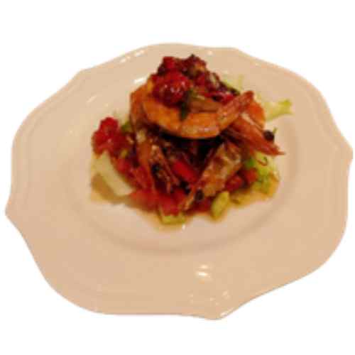 Grilled Chilli Prawns
