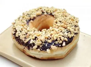 DONUT COKLAT KACANG