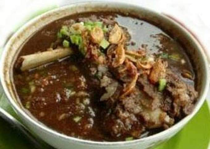 Nasi Rawon Iga