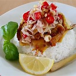NASI LALAPAN AYAM BURAS SAMBAL MATAH