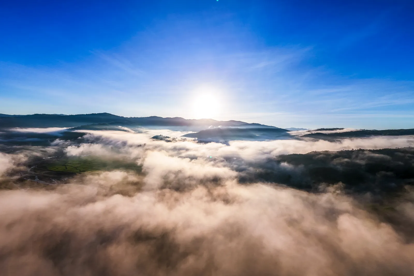 Highland sunrise