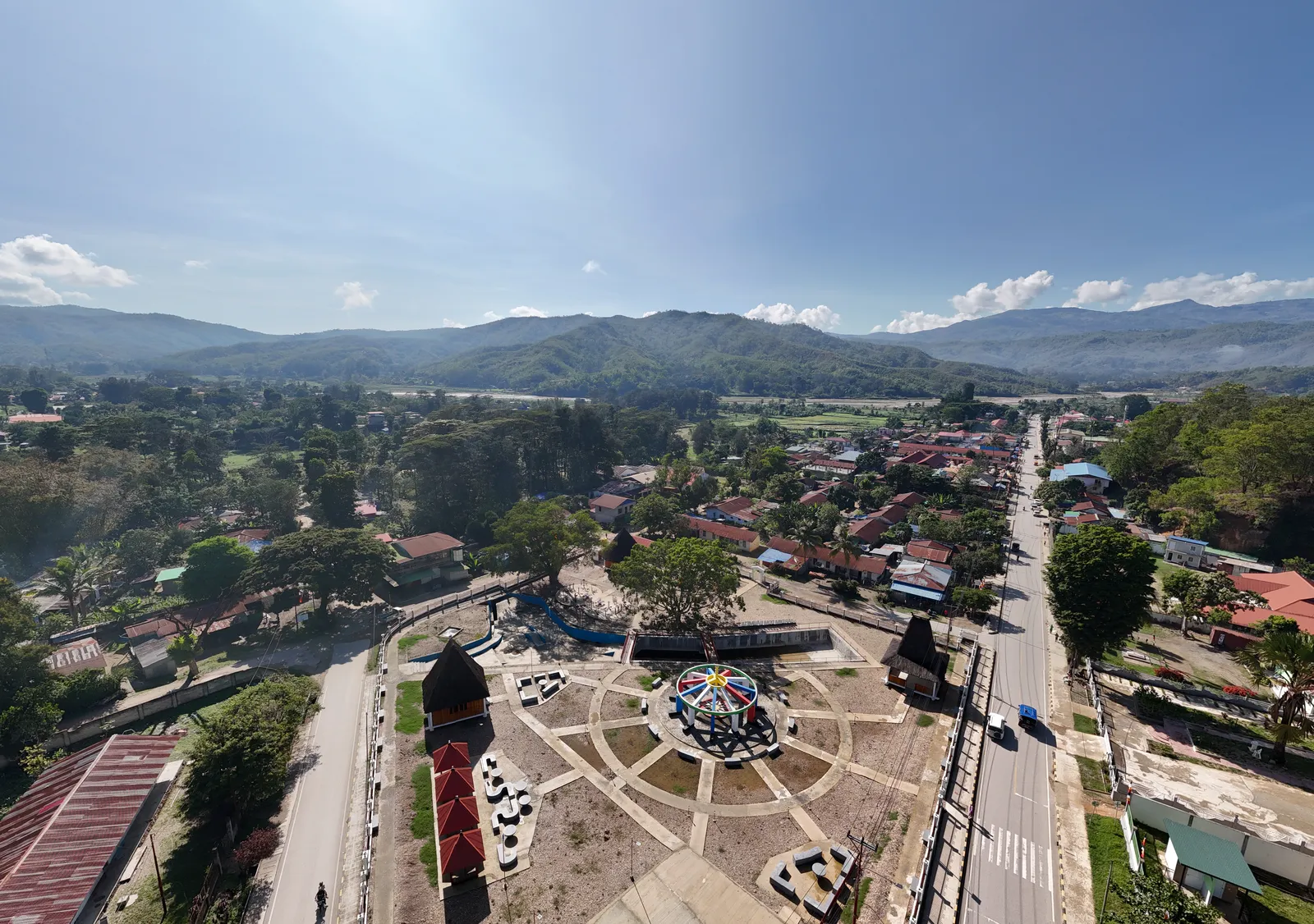 Maubisse from the air