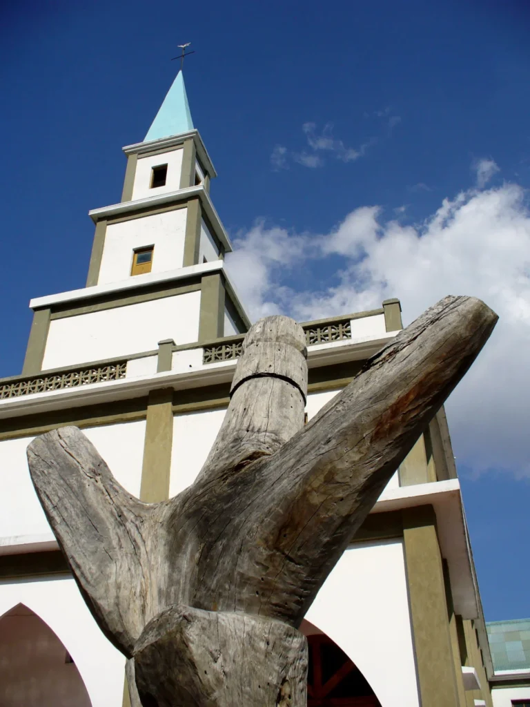 Church (christian) — File:Church of Imaculado Coracão de Maria, Maubisse, East Timor (314065280).jpg